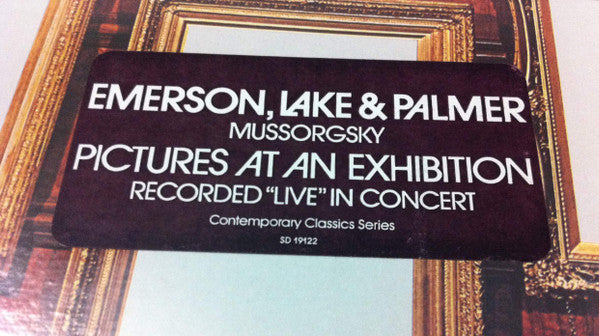 Emerson, Lake & Palmer : Pictures At An Exhibition (LP, Album, RE, Spe)