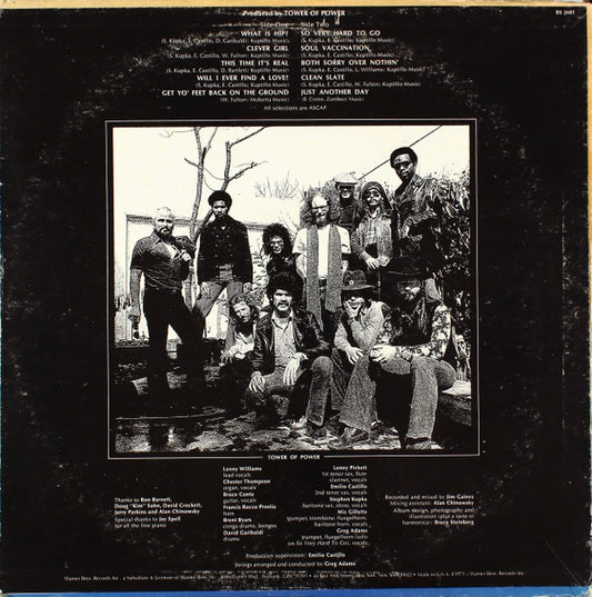 Tower Of Power : Tower Of Power (LP, Album, RE, Win)