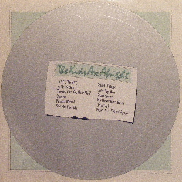 The Who : The Kids Are Alright (2xLP, Album, Pin)