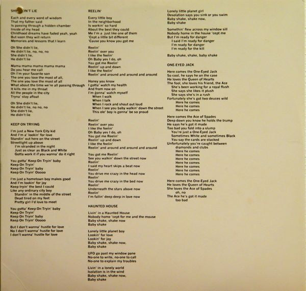 Garland Jeffreys : One-Eyed Jack (LP, Album, Promo)