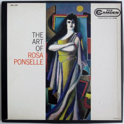 Rosa Ponselle : The Art Of Rosa Ponselle (2xLP, Comp, Mono + Box)