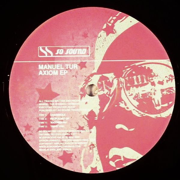 Manuel Tur : Axiom EP (12", EP)