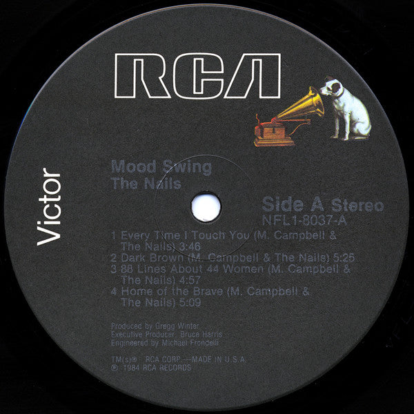 The Nails : Mood Swing (LP, Album, Ind)