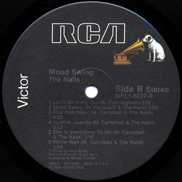 The Nails : Mood Swing (LP, Album, Ind)
