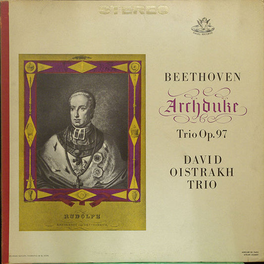 David Oistrakh Trio, Ludwig van Beethoven : Archduke Trio, Op. 97 (LP, Album)