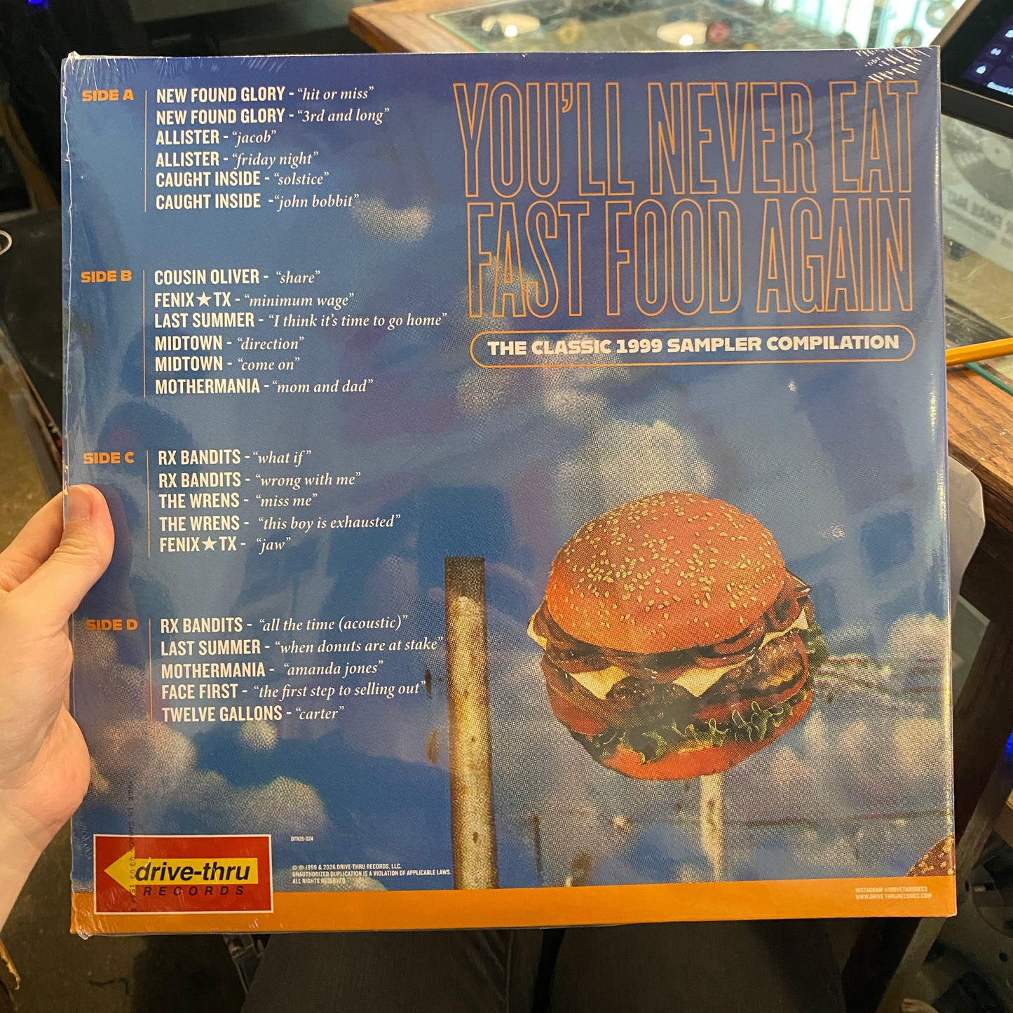 Various Artists - You'll Never Eat Fast Food Again (RSD 2026)