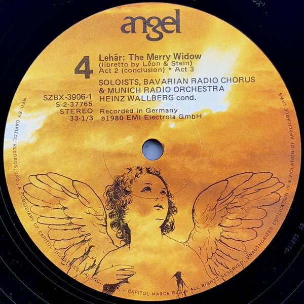 Franz Lehár, Edda Moser, Hermann Prey, Helen Donath, Benno Kusche, Siegfried Jerusalem, Chor Des Bayerischen Rundfunks & Münchner Rundfunkorchester, Heinz Wallberg : The Merry Widow (2xLP, Album + Box)