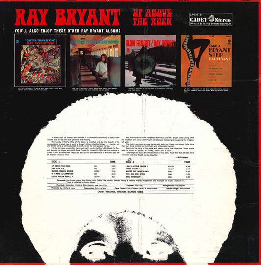 Ray Bryant : Up Above The Rock (LP, Album)