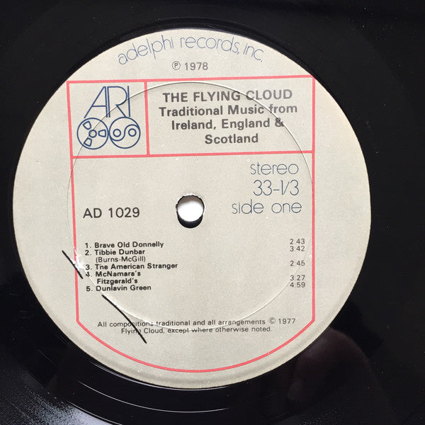 The Flying Cloud : Traditional Music From Ireland, England And Scotland (LP, Album)