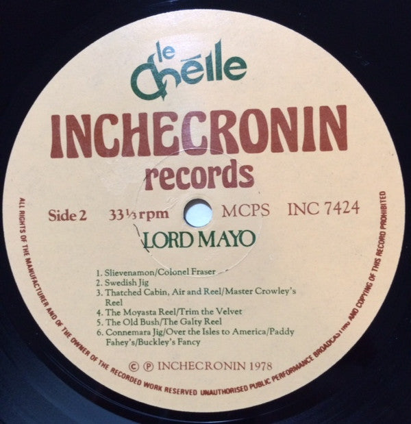 Le Chéile : Lord Mayo (LP, Album, RP)