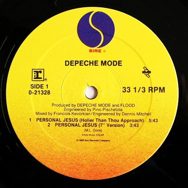 Depeche Mode : Personal Jesus (12", Maxi)