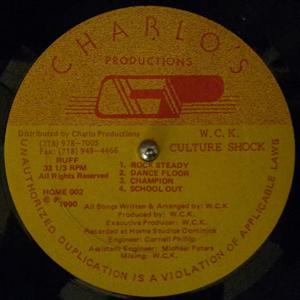 WCK : Culture Shock (LP, Album)