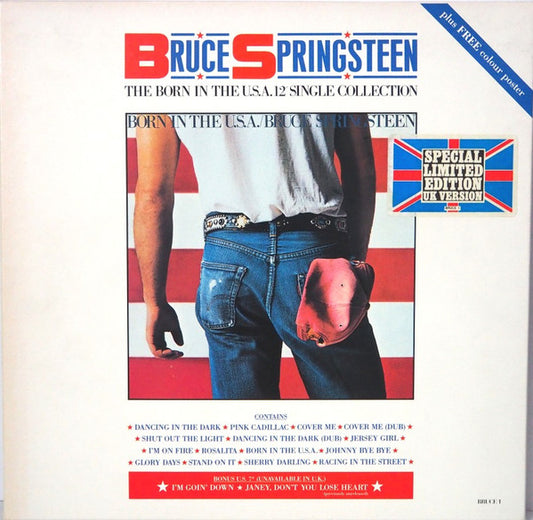 Bruce Springsteen : The Born In The U.S.A. 12" Single Collection (4x12", Maxi + 7", Single + Box, Comp, Ltd)