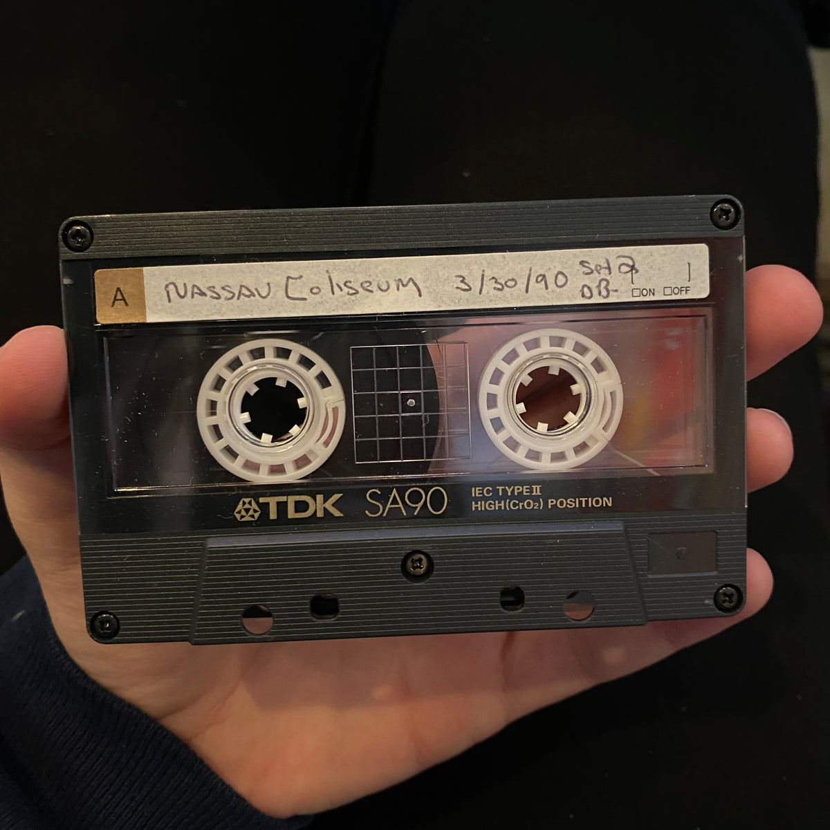 The Grateful Dead - Nassau Coliseum 3/30/1990 (Set 2) (Bootleg Cassette)