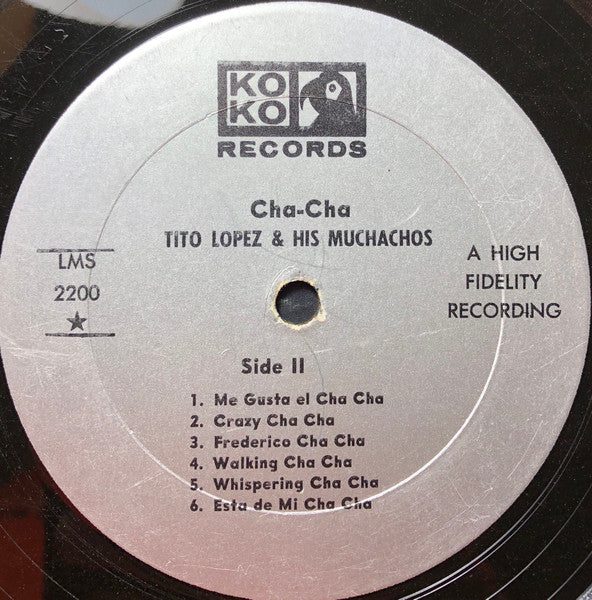 Tito Lopez And His Muchachas : Cha-Cha (LP, Album)