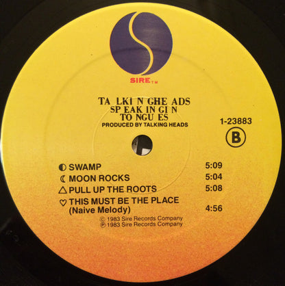 Talking Heads : Speaking In Tongues (LP, Album, Spe)