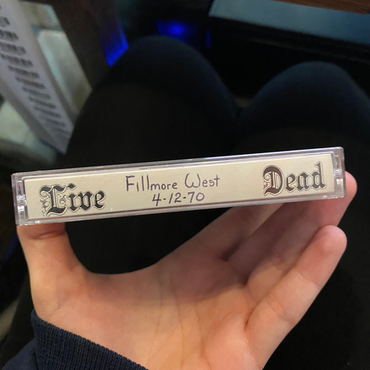 The Grateful Dead - Fillmore West 4/12/1970 (Bootleg Cassette)