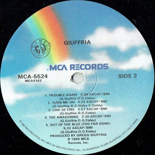 Giuffria : Giuffria (LP, Album, Glo)