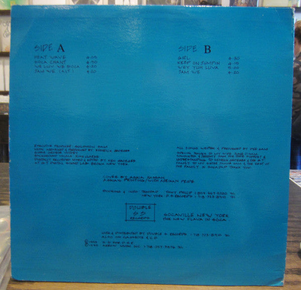 Dee Sam : Soca Chant (LP, Album)