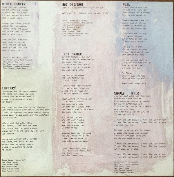 Damien Jurado : On My Way To Absence (LP, Album)