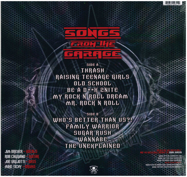 Jim Breuer And The Loud & Rowdy : Songs From The Garage (LP, Album, Ltd, Pin)