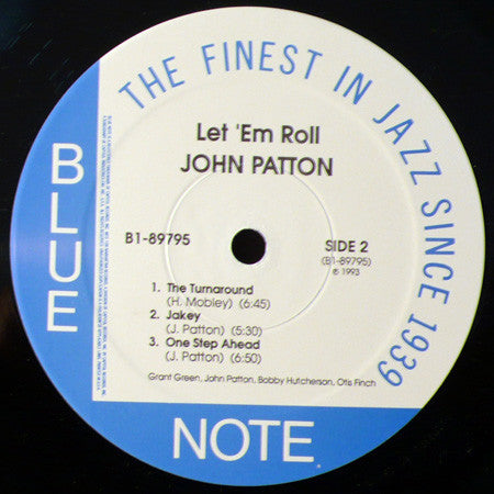 John Patton : Let 'Em Roll (LP, Album, RE)