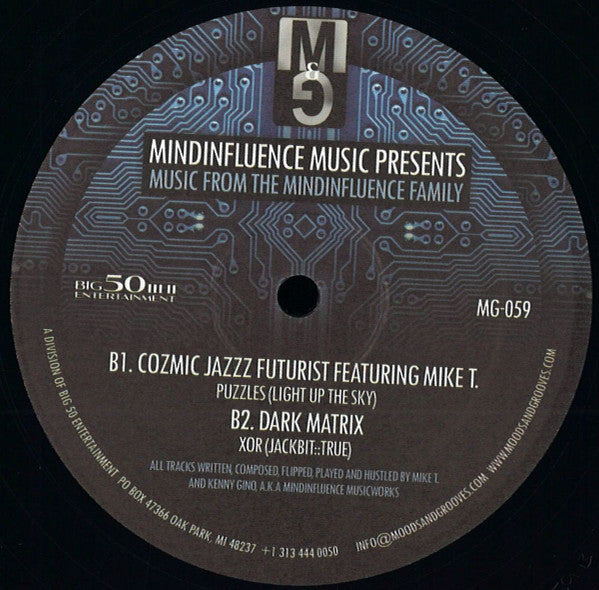 MindInfluence : Music From The Mindinfluence Family (12")