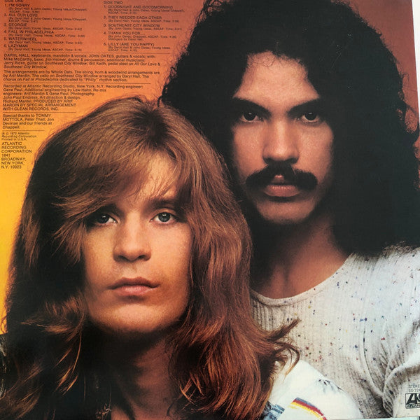 Daryl Hall & John Oates : Whole Oats (LP, Album, SP)