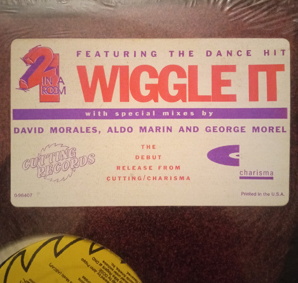 2 In A Room : Wiggle It (12")