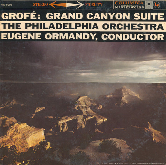 Ferde Grofé, Eugene Ormandy / The Philadelphia Orchestra : Grand Canyon Suite (LP)