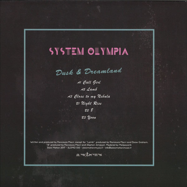 System Olympia : Dusk & Dreamland EP (12", EP)