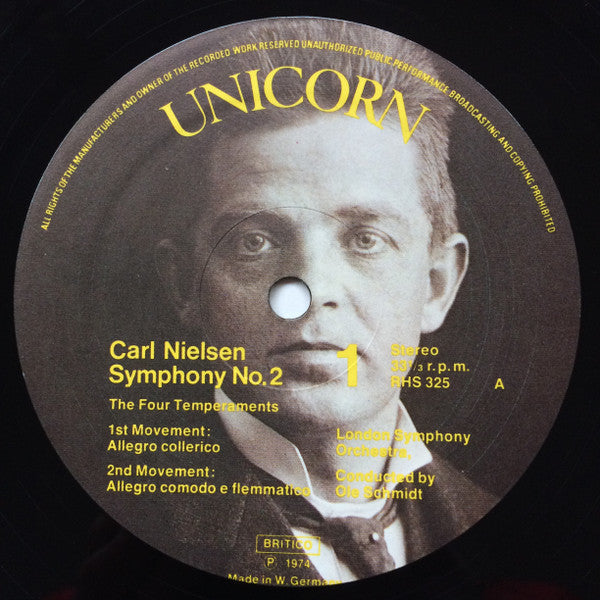 Carl Nielsen / London Symphony Orchestra, Ole Schmidt : The Complete Symphonies (7xLP + Box)