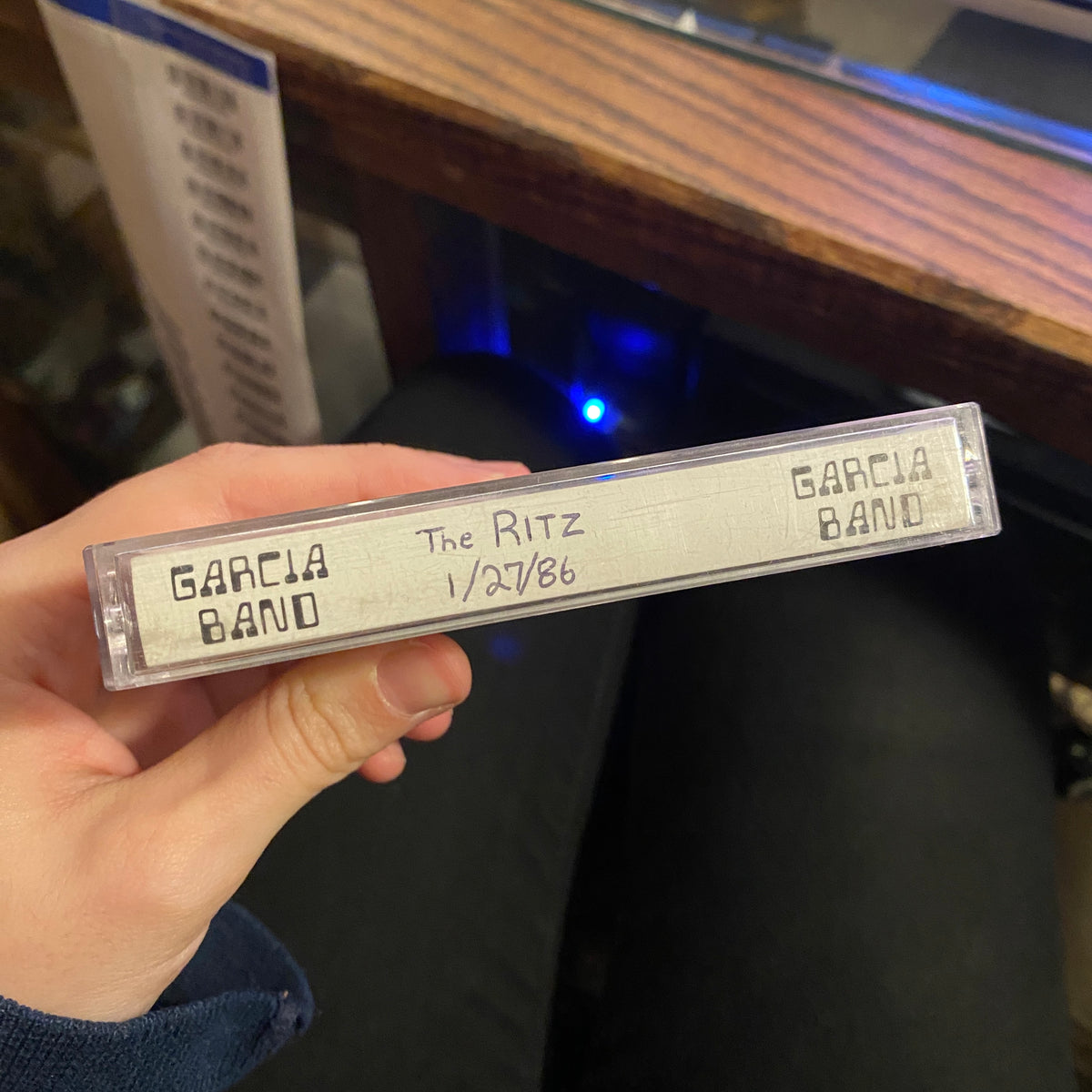 The Jerry Garcia Band - The Ritz 1/27/1986 (Bootleg Cassette)
