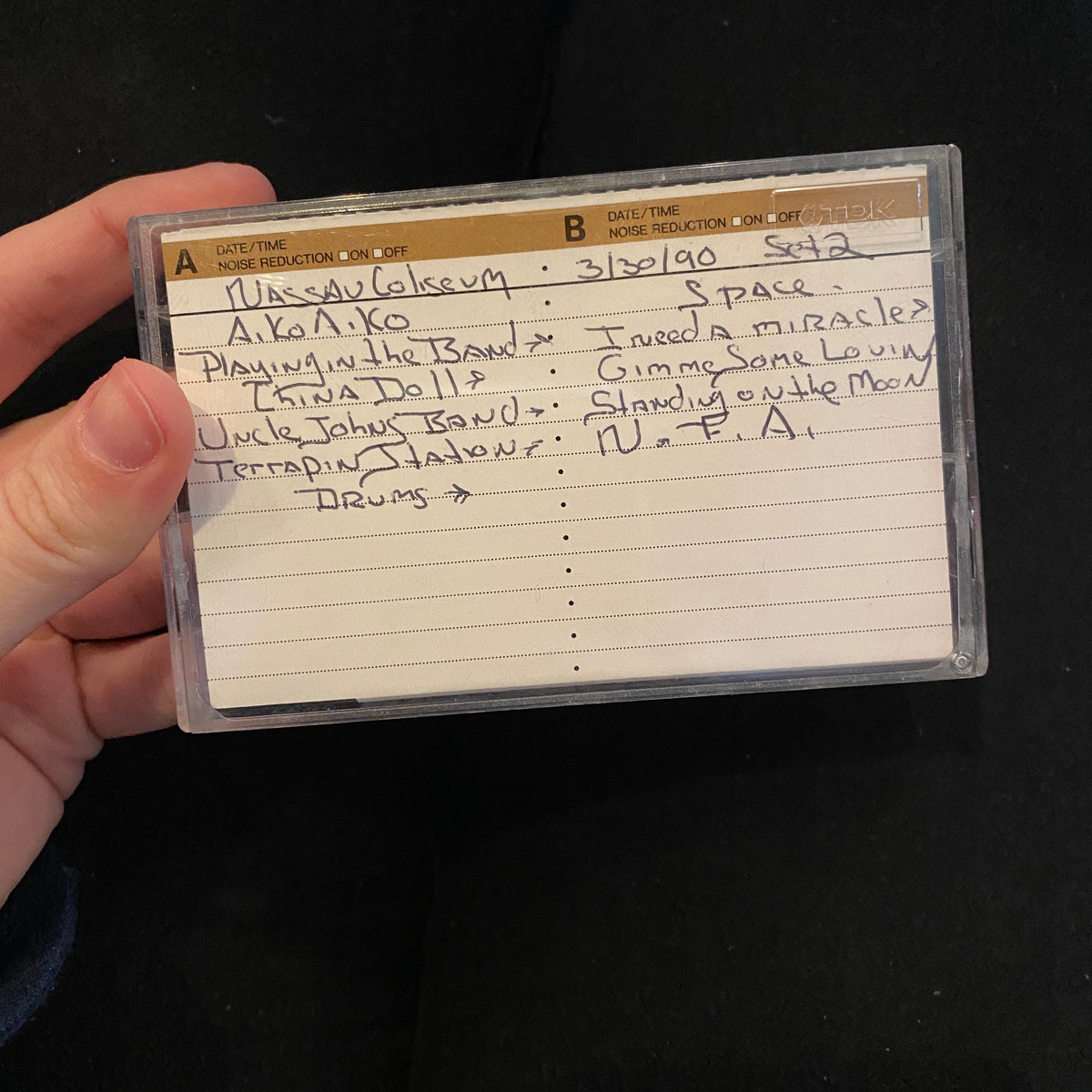 The Grateful Dead - Nassau Coliseum 3/30/1990 (Set 2) (Bootleg Cassette)