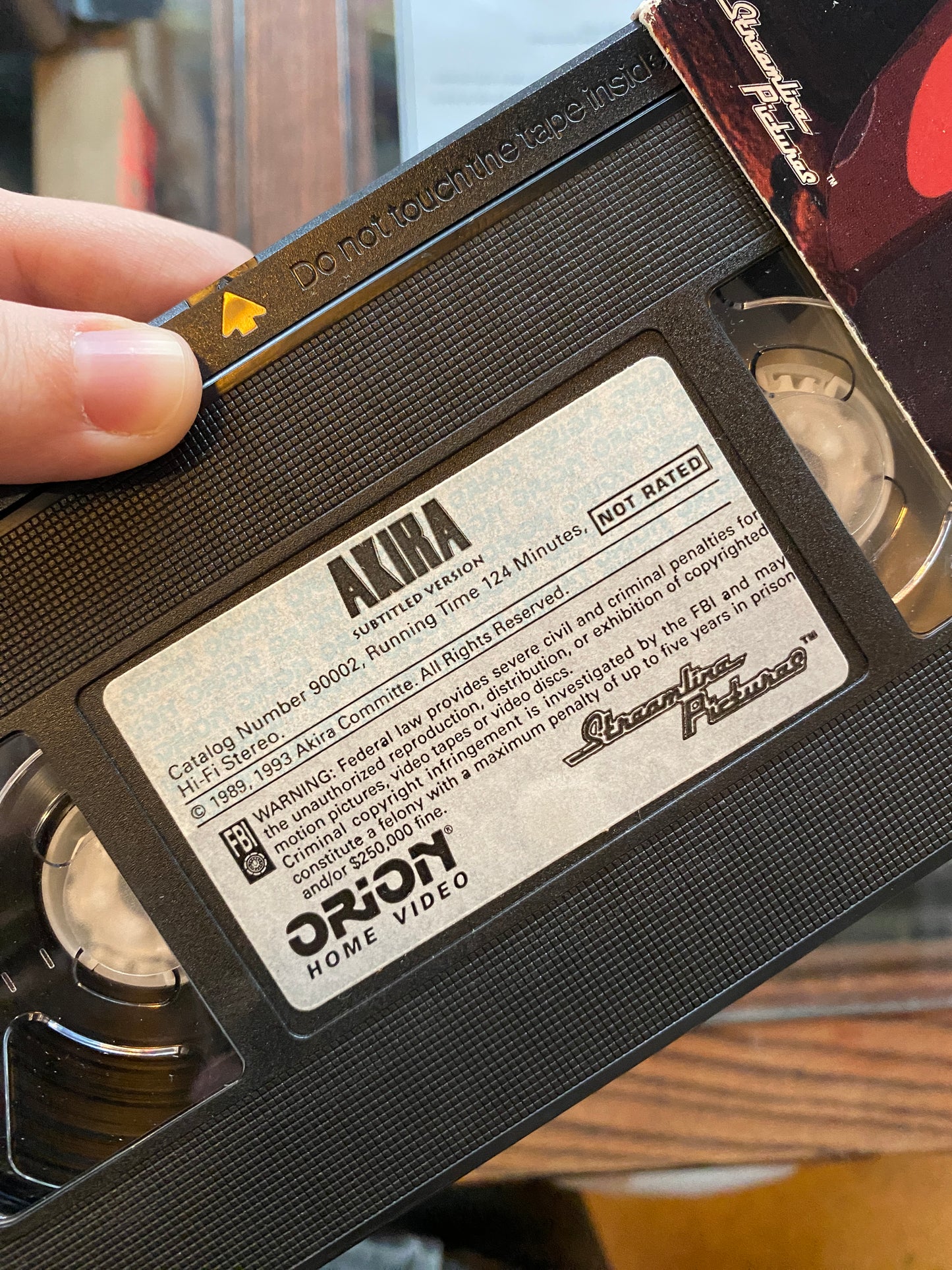 Akira (1989) - Streamline VHS, Letterbox Edition, Subtitled