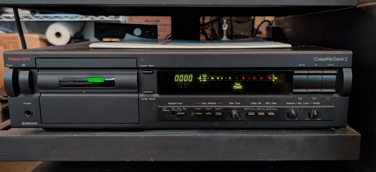 Nakamichi Cassette Deck 2 *WORKING*