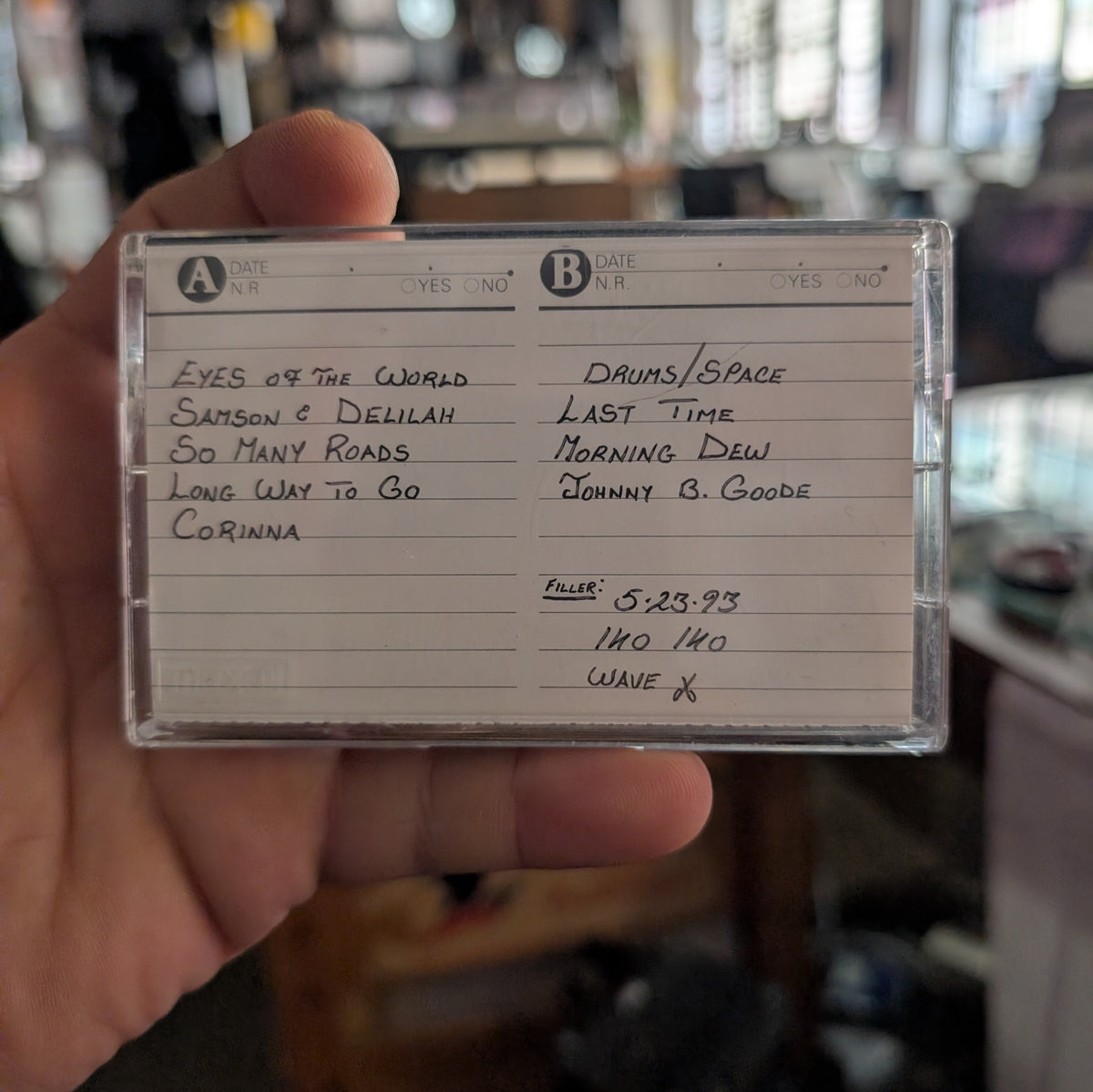 The Grateful Dead - 5/24/92 Shoreline Amphitheatre Mountain View (Bootleg Cassette)