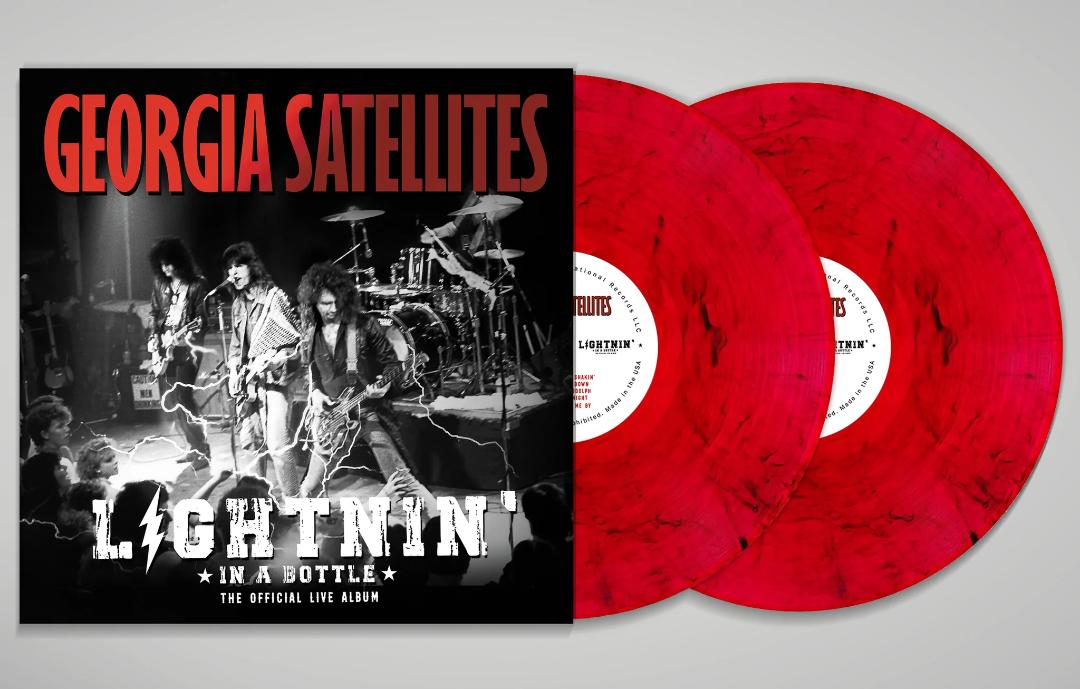 The Georgia Satellites - Lightnin' In A Bottle: The Official Live Album (Colored Vinyl, Red, Black, Indie Exclusive, Smoke) (2 Lp's)