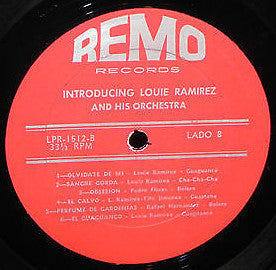 Louie Ramirez : Introducing Louie Ramirez (LP, Album, RP)