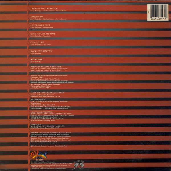 Jakky Boy & The Bad Bunch : I've Been Watching You (LP, Album, Ind)