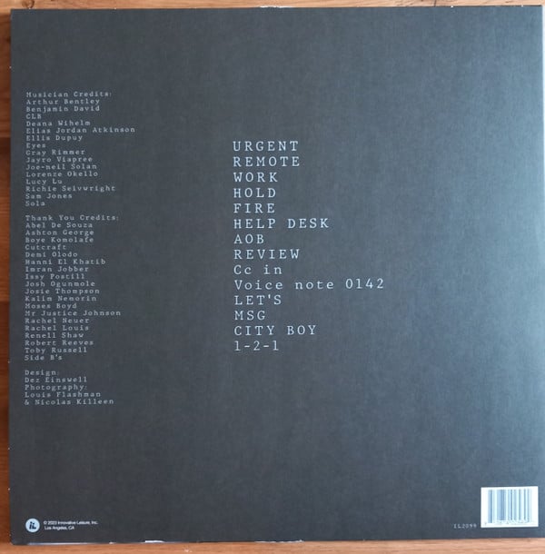 Rarelyalways : Work (LP, Album, Bla)