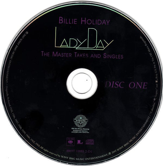 Billie Holiday : Lady Day: The Master Takes And Singles (4xCD, Comp, RM + Box)