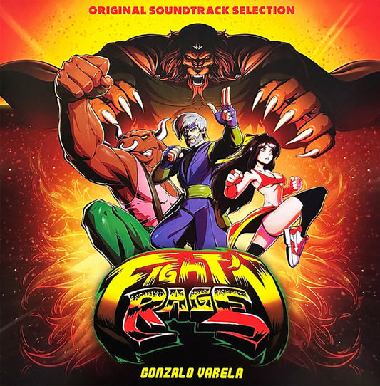 Gonzalo Varela (4) : Fight'N Rage Original Soundtrack Selection (LP, Ltd, Gre)