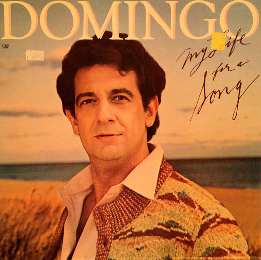 Placido Domingo : My Life For A Song (LP, Album, Pit)