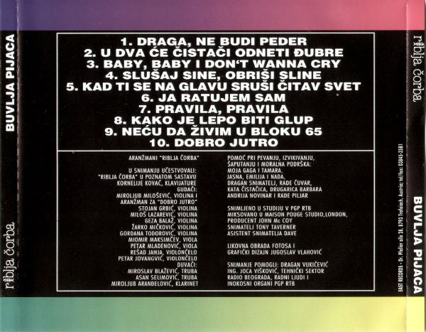 Riblja Čorba : Buvlja Pijaca (CD, Album, RE)