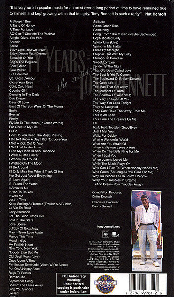 Tony Bennett : Fifty Years: The Artistry Of Tony Bennett (5xCD + Box, Comp, RE)