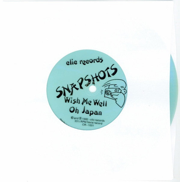 The Snapshots (4) : Wish Me Well / Oh Japan (7", S/Sided)