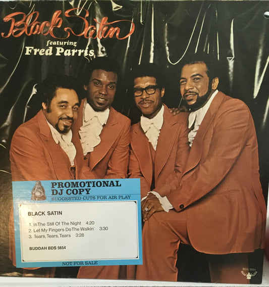 Black Satin Featuring Fred Parris : Black Satin (LP, Album, Promo)