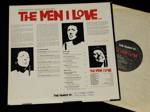 Carm Esposito : The Men I Love (LP, Album)