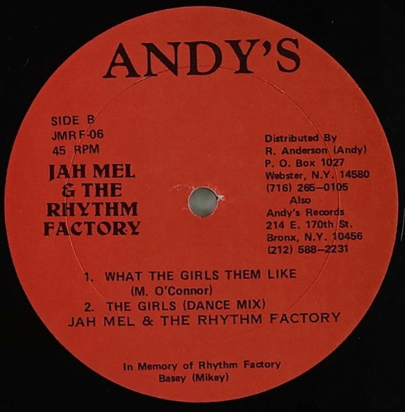 Jahmel & The Rhythm Factory : Girl Like Mine (12", Single)